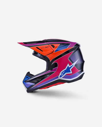 Casque Alpinestars Supertech M7 Ece06 Fuse - Bleu