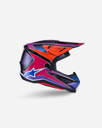 Casque Alpinestars Supertech M7 Ece06 Fuse - Bleu