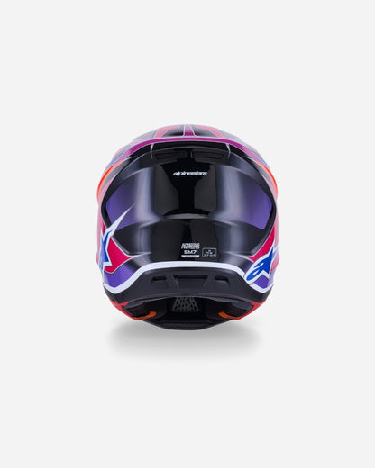 Casque Alpinestars Supertech M7 Ece06 Fuse - Bleu