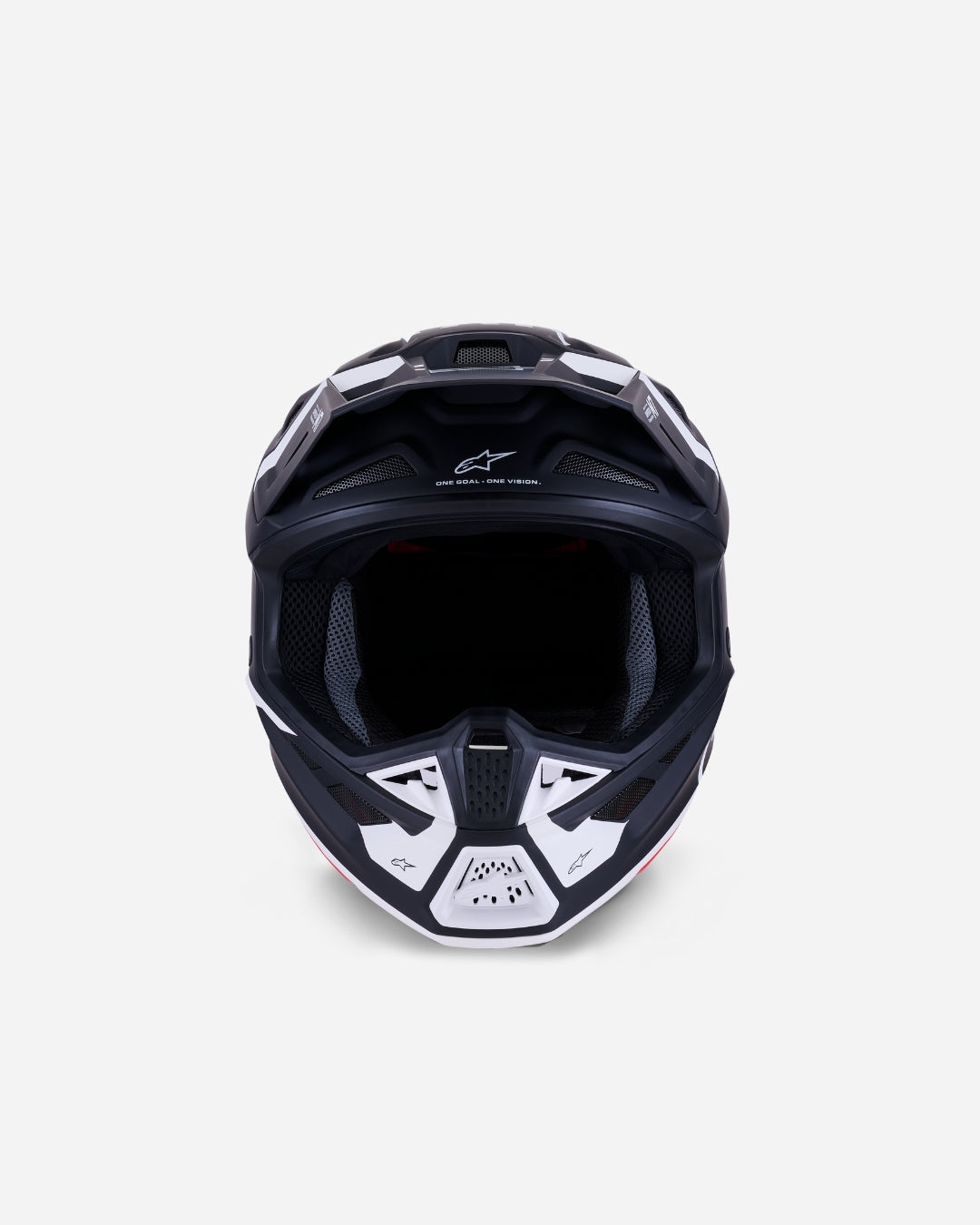 Casque Alpinestars Supertech M7 Dasher ece06 - Noir/Blanc Mat