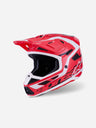 Casque Alpinestars Supertech M7 Deed ece06 - Rouge/Noir/Blanc Brillant