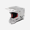 Casque Alpinestars Supertech M5 Solid ece 22.06 - Blanc Brillant