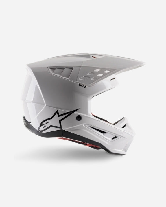 Casque Alpinestars Supertech M5 Solid ece 22.06 - Blanc Brillant