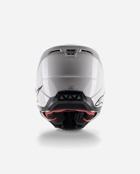 Casque Alpinestars Supertech M5 Solid ece 22.06 - Blanc Brillant