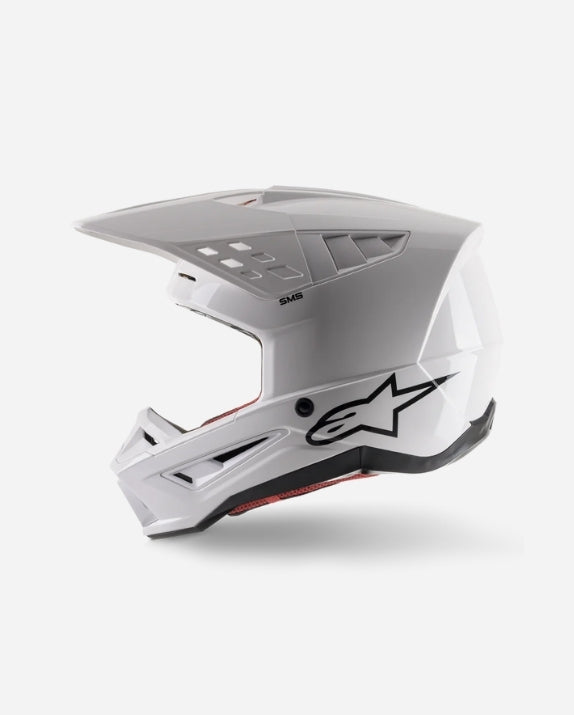 Casque Alpinestars Supertech M5 Solid ece 22.06 - Blanc Brillant