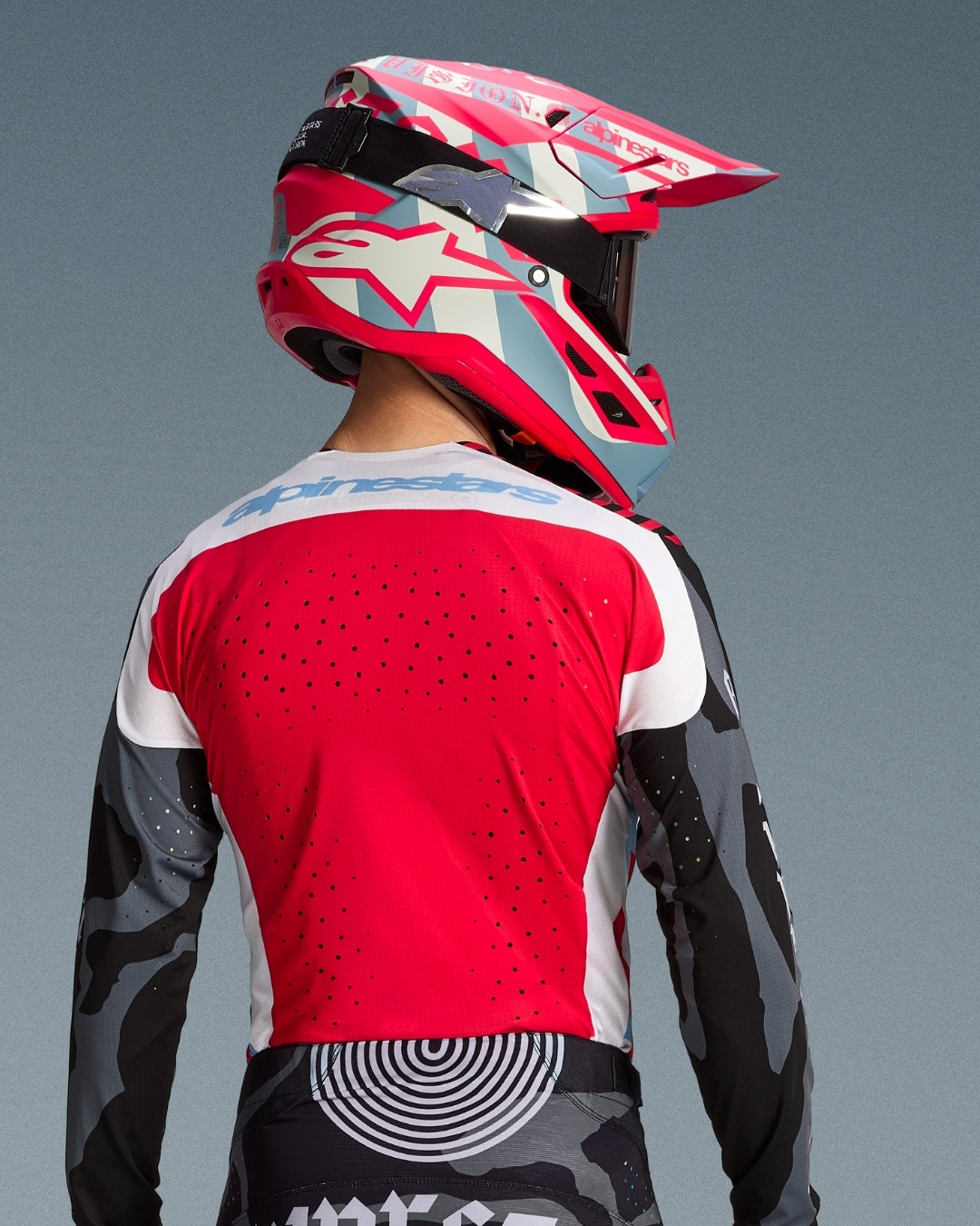 Alpinestars Supertech M7 Limited Edition Helm - Beast Coast