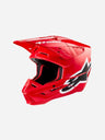 Casque Alpinestars Supertech M5 Corp ece 22.06 - Rouge vif Brillant