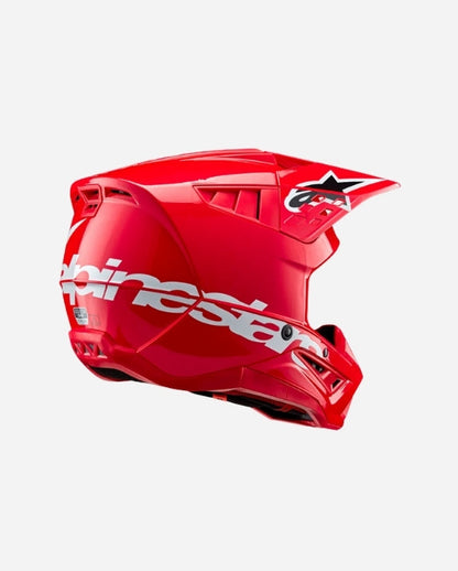 Casque Alpinestars Supertech M5 Corp ece 22.06 - Rouge vif Brillant