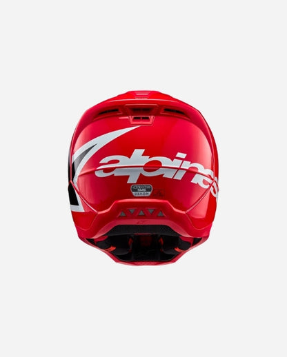 Casque Alpinestars Supertech M5 Corp ece 22.06 - Rouge vif Brillant