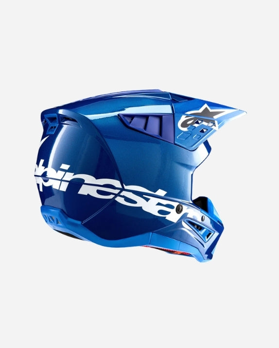 Casque Alpinestars Supertech M5 Corp ece 22.06 - Bleu Brillant