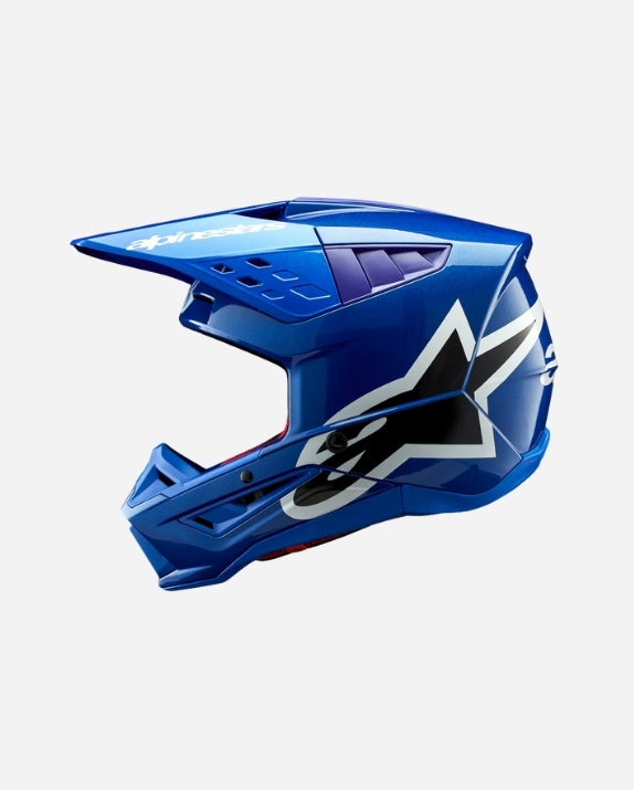 Casque Alpinestars Supertech M5 Corp ece 22.06 - Bleu Brillant