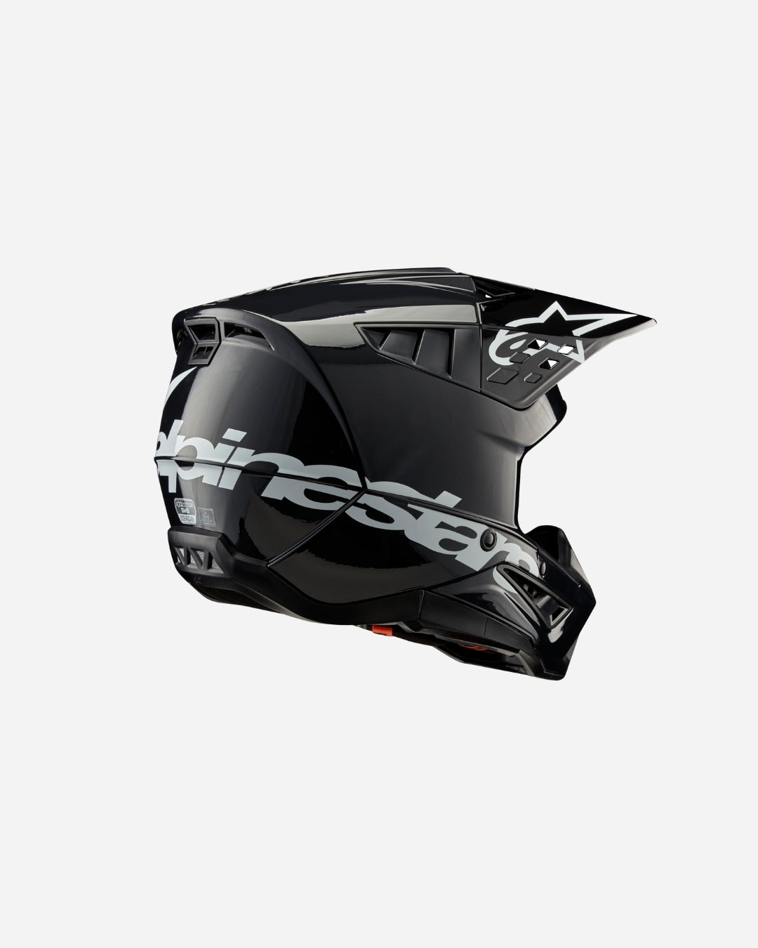 Casque Alpinestars Supertech M5 Corp ece 22.06 - Gris foncé Brillant