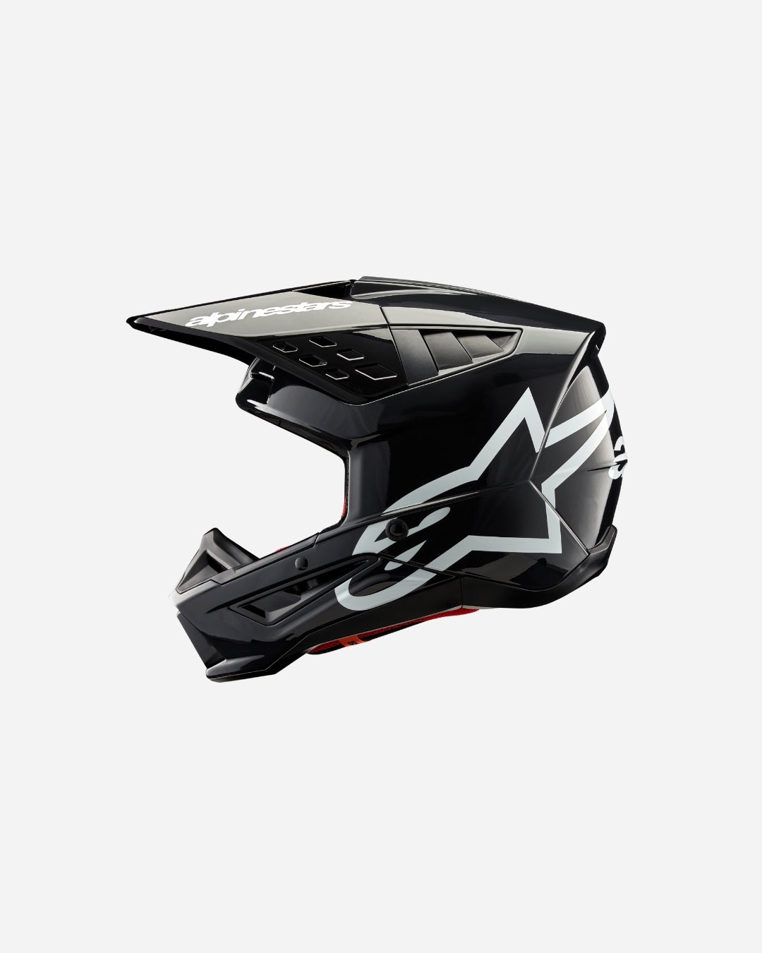Casque Alpinestars Supertech M5 Corp ece 22.06 - Gris foncé Brillant