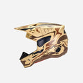 Alpinestars Supertech M5 Mineralhelm ECE 22.06 – Dunkelbraunes Känguruleder, matt