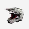 Alpinestars Supertech M5 Mineralhelm ECE 22.06 – Cool Grey/Glossy Dark Grey