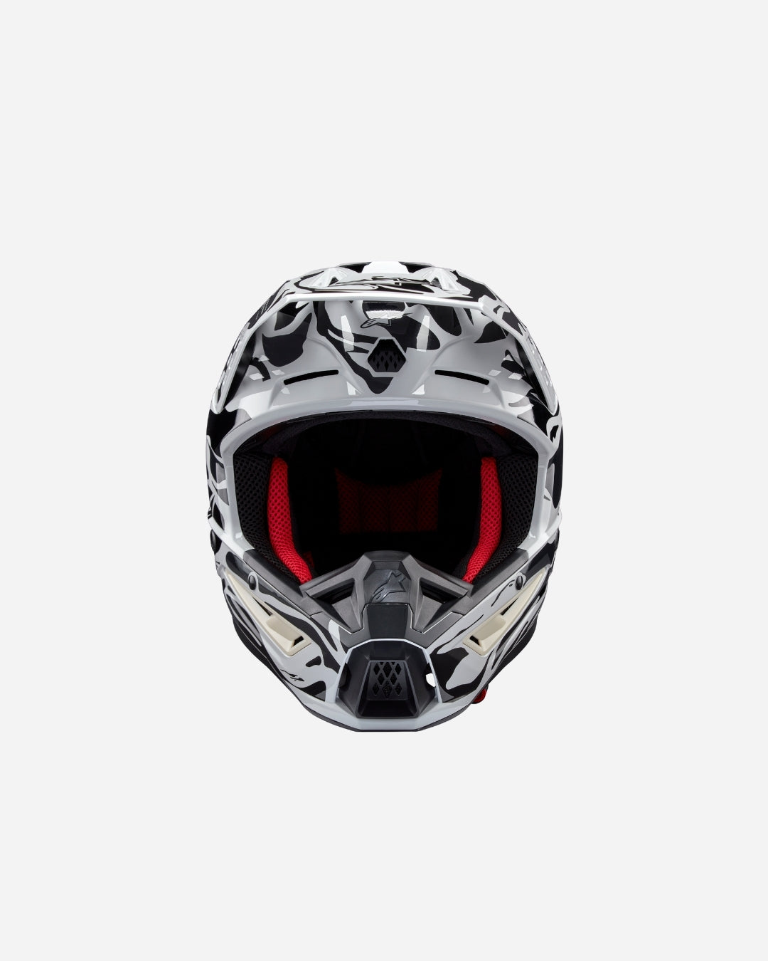 Casque Alpinestars Supertech M5 Mineral ece 22.06 - Gris froid/Gris foncé Brillant