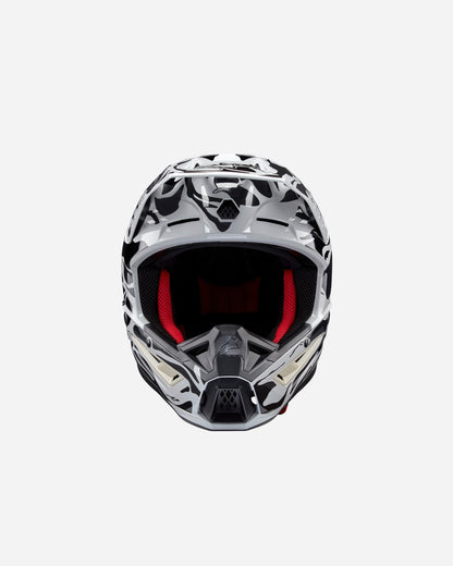 Casque Alpinestars Supertech M5 Mineral ece 22.06 - Gris froid/Gris foncé Brillant