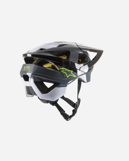 Casque Alpinestars Vector Tech Pilotce - Noir/Blanc/Gris Froid Brillant