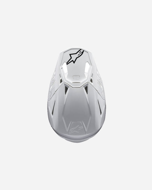 Visière Alpinestars Supertech M10 22.06 - Solid - Blanc Brillant