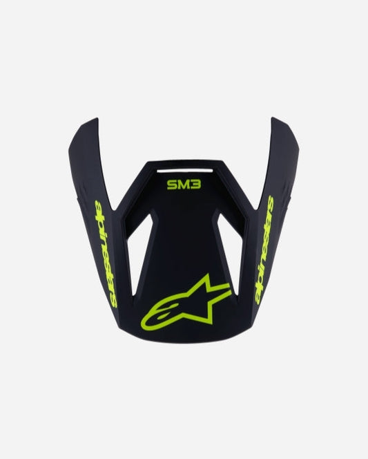 Visière enfant Alpinestars Supertech M3 Radiumece06 - Noir/Jaune Fluo Brillant