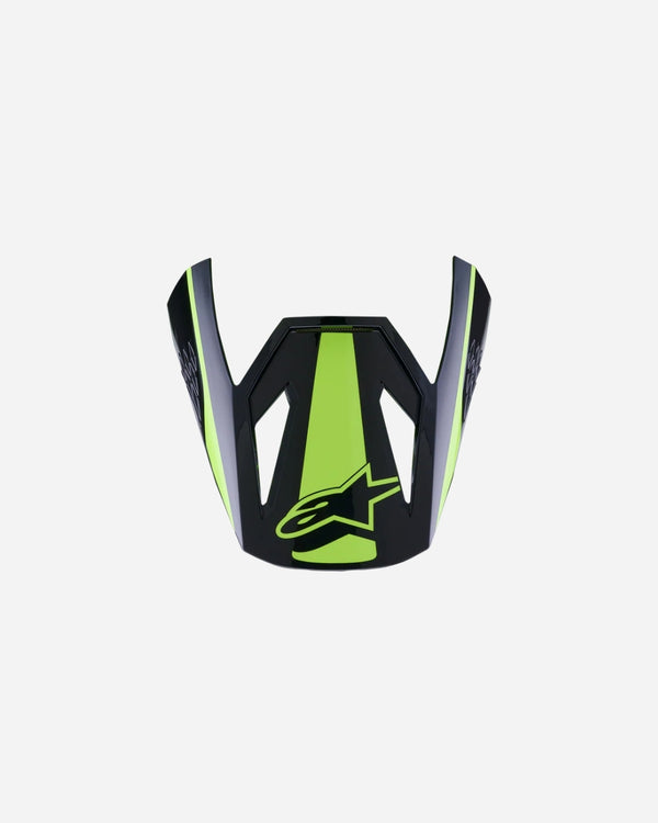 Visiera Alpinestars Supertech M3 Heat ece06 - Giallo fluorescente/Nero lucido