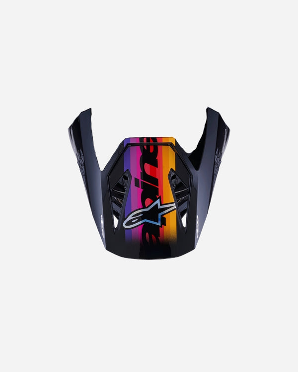 Visiera Alpinestars Supertech M3 Force ece06 - Nero lucido