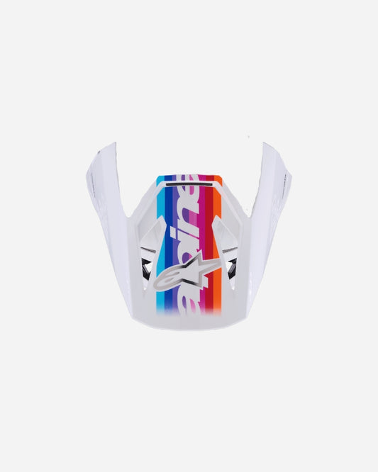 Visière Alpinestars Supertech M3 Force ece06 - Blanc Brillant