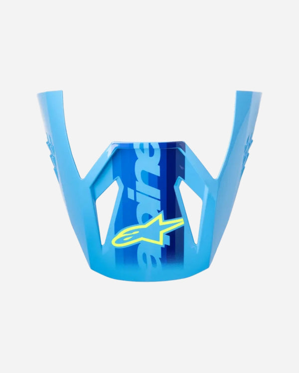 Visiera Alpinestars Supertech M3 Force ece06 - Ciano lucido