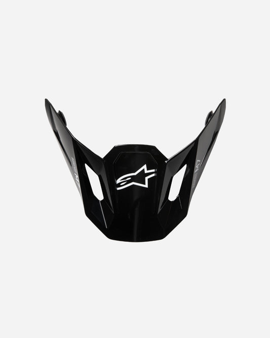 Visière Alpinestars Supertech M7 Solid ece06 - Noir Brillant