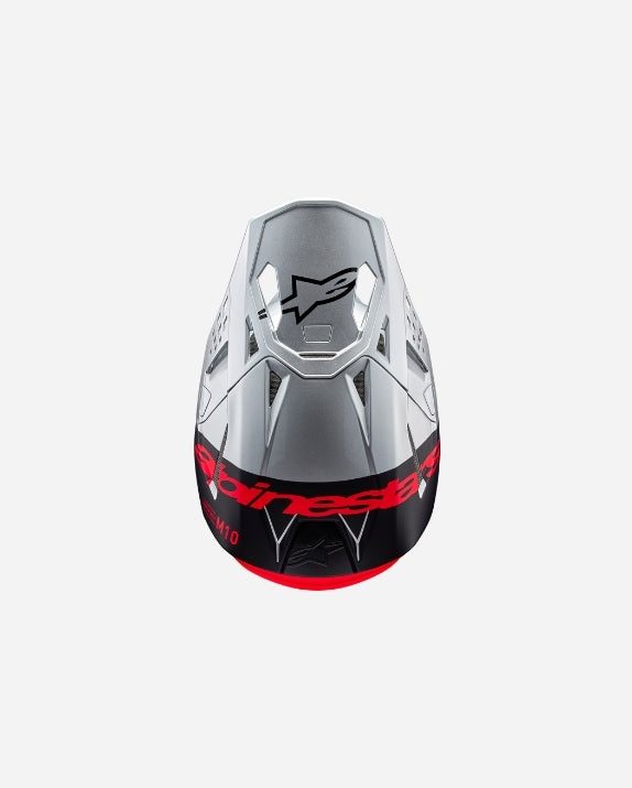 Visiera Alpinestars Supertech M10 22.06 - Flood - Blu metallizzato/Blu medio/Nero carbonio M&G