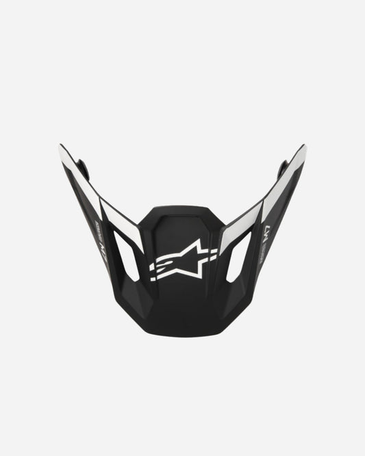 Visière Alpinestars Supertech M7 Dasher ece06 - Noir/Blanc Mat