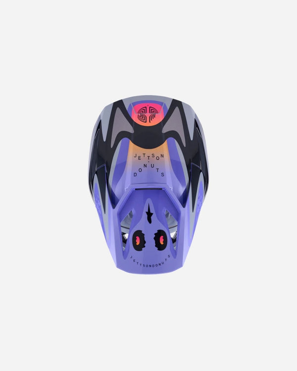 Visière Alpinestars Supertech M3 Jettson ece 22.06 - Gris/Violet/Noir Brillant