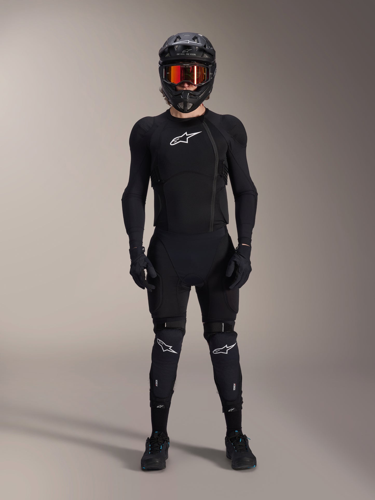 Giacca protettiva a maniche lunghe Alpinestars A-Impact - Nera