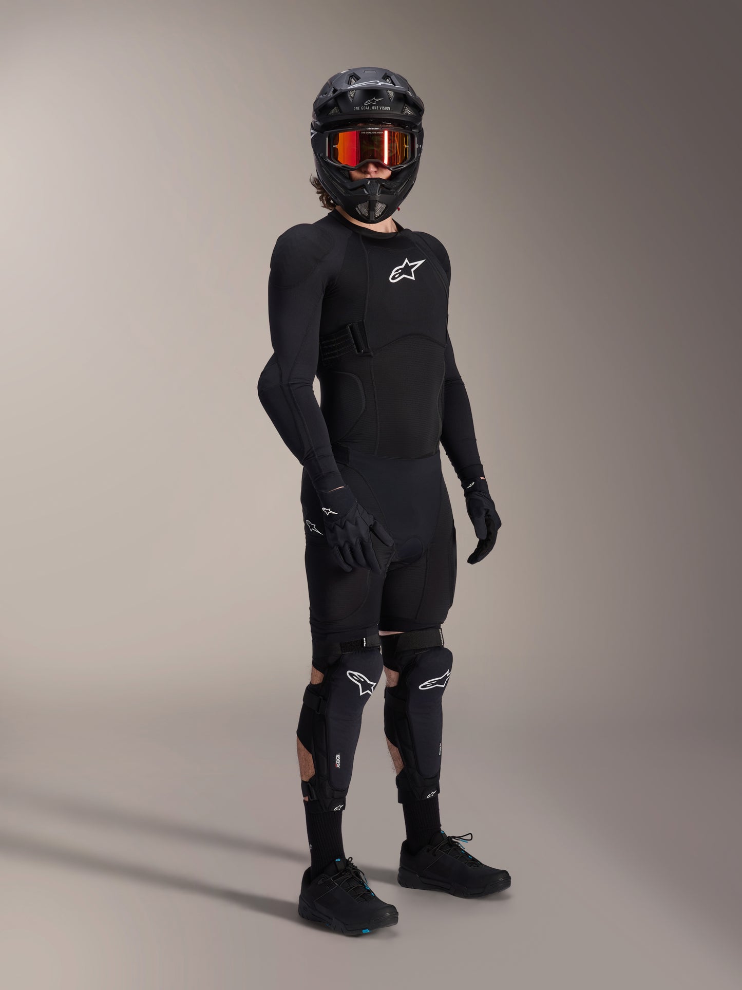Giacca protettiva a maniche lunghe Alpinestars A-Impact - Nera