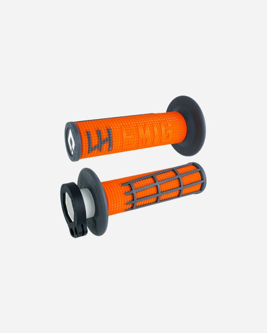 Poignées verrouillables ODI EMIG 2.0 V2 - Orange/Graphite