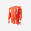 Maglia JT Racing Evo Lite Lazer - Arancione/Bianco