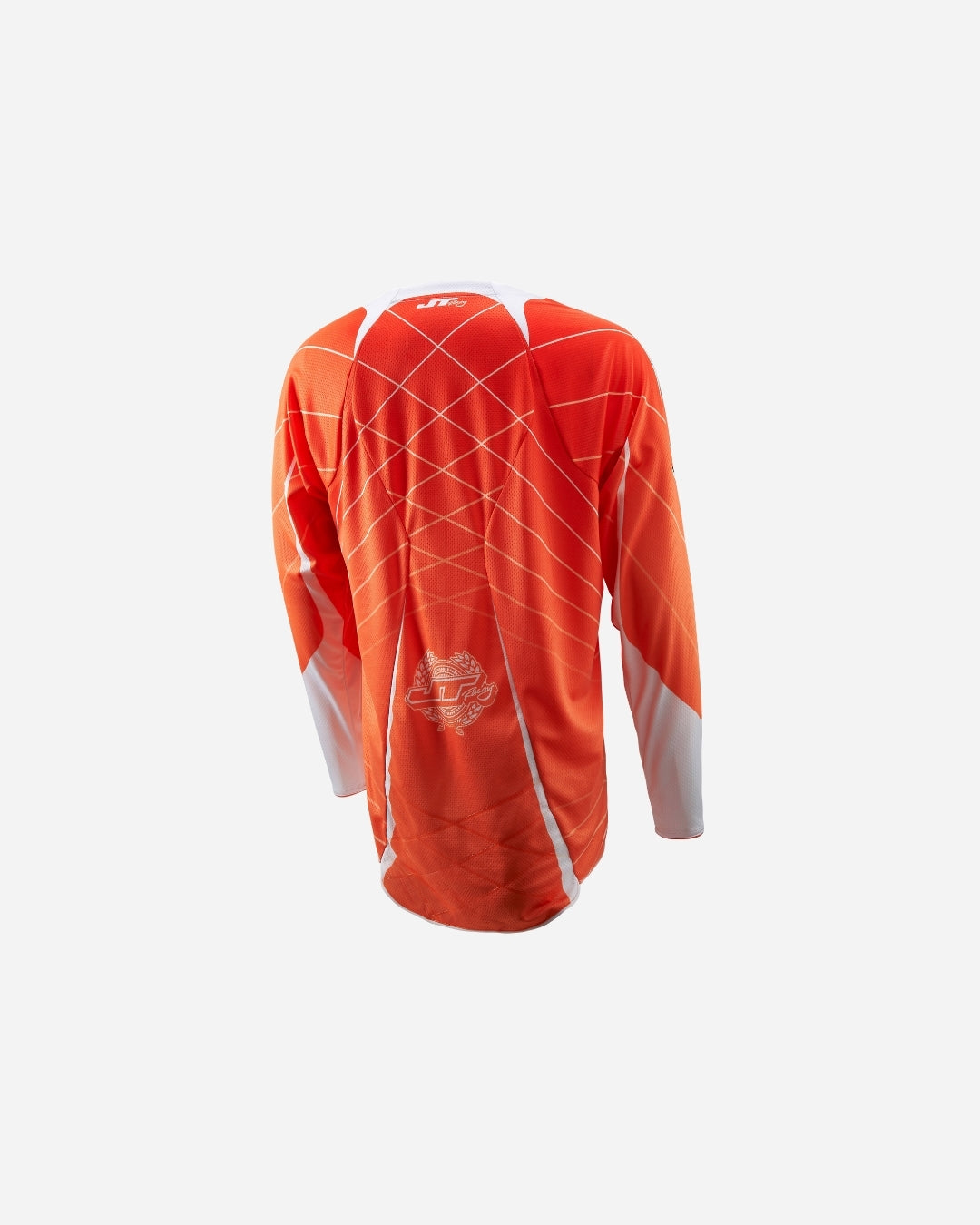 Maillot JT Racing Evo Lite Lazer - Orange/Blanc