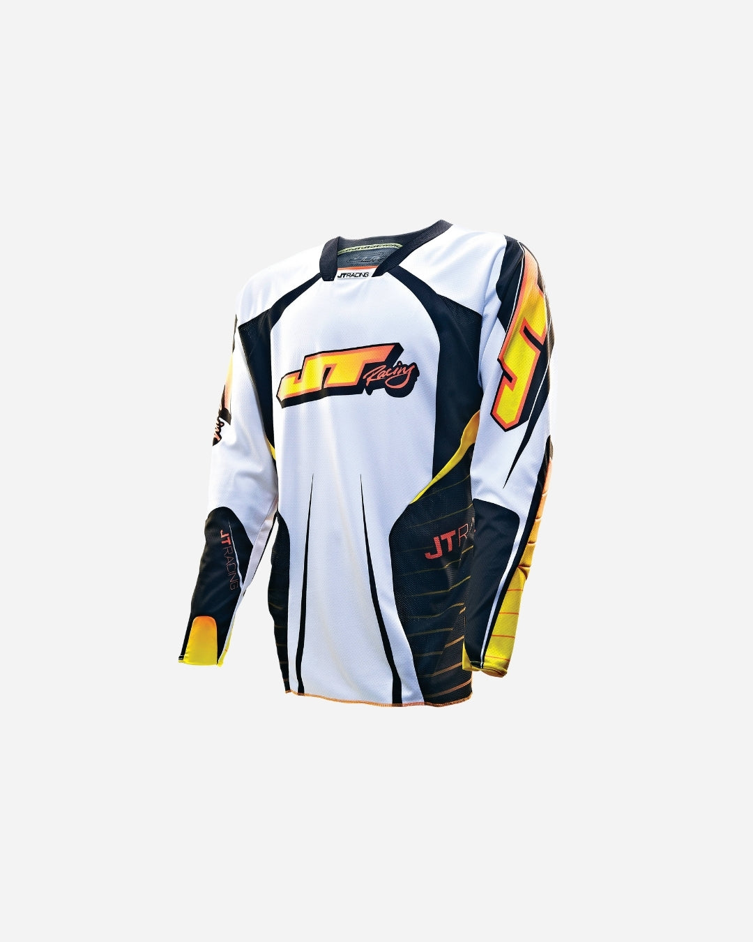 Maglia JT Racing Evolve Protek - Bianco/Nero