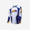 Maillot JT Racing Evolve Protek - Blanc/Bleu