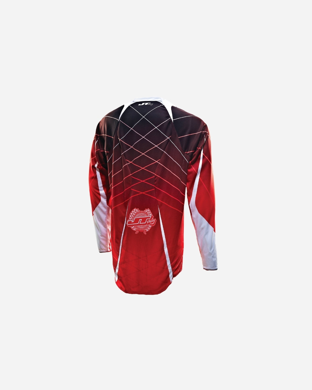 Maillot JT Racing Evo Lite Lazer - Rouge/Blanc