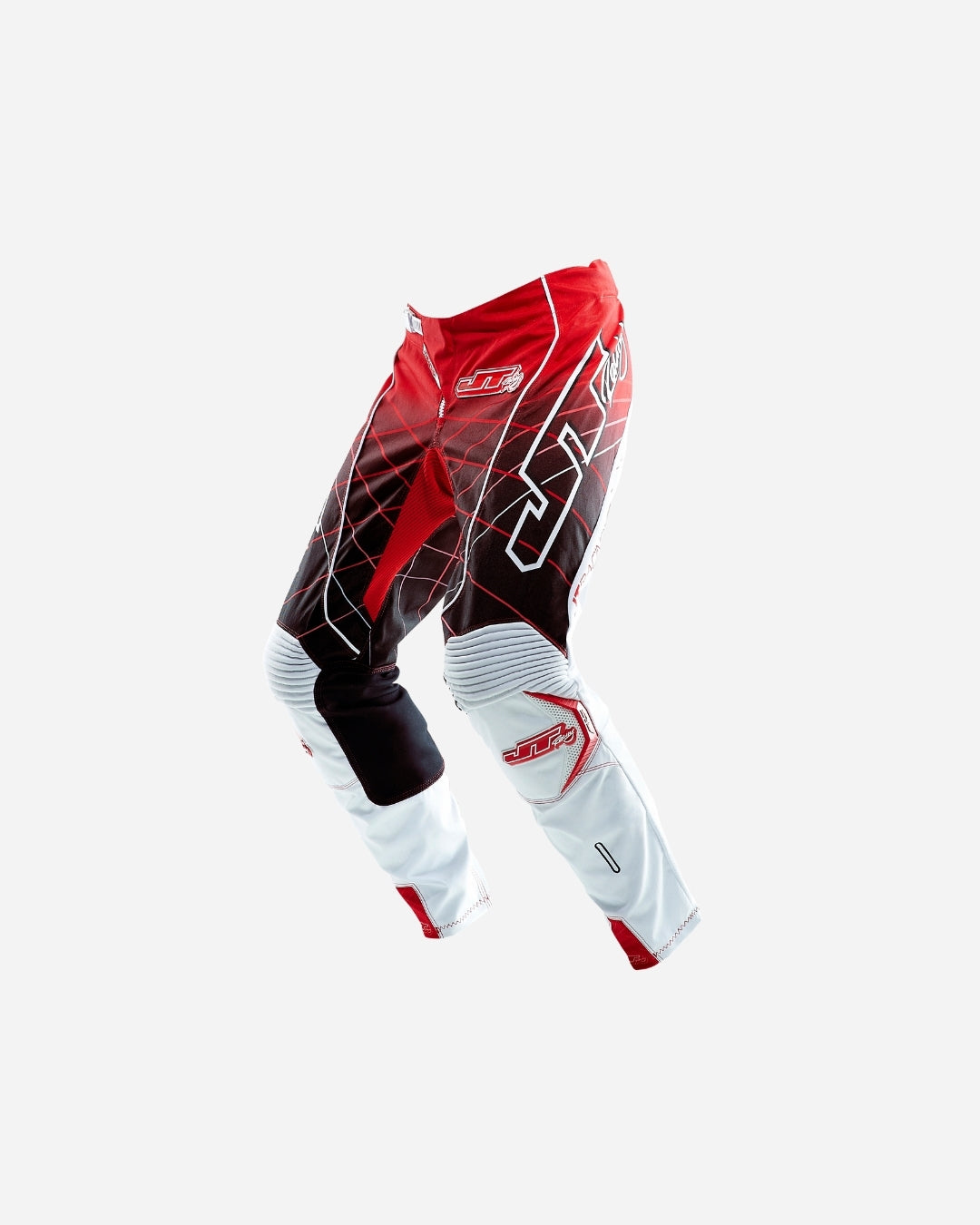 Pantalon JT Racing Evo Lite Lazer - Rouge/Blanc