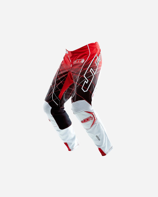 Pantalon JT Racing Evo Lite Lazer - Rouge/Blanc