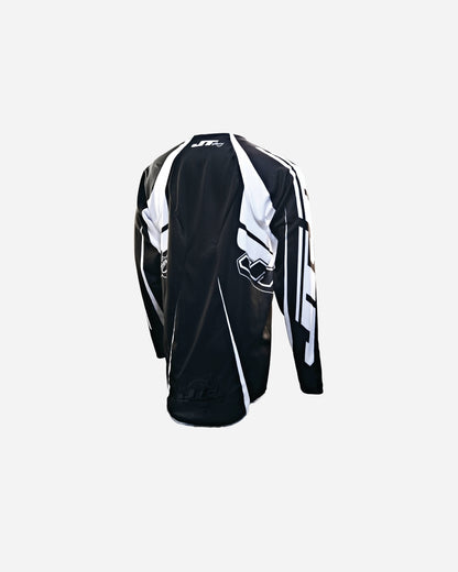 Maillot JT Racing Evolve - Noir/Blanc