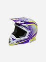 Casque JT Racing ALS 1.0 - Violet/Jaune