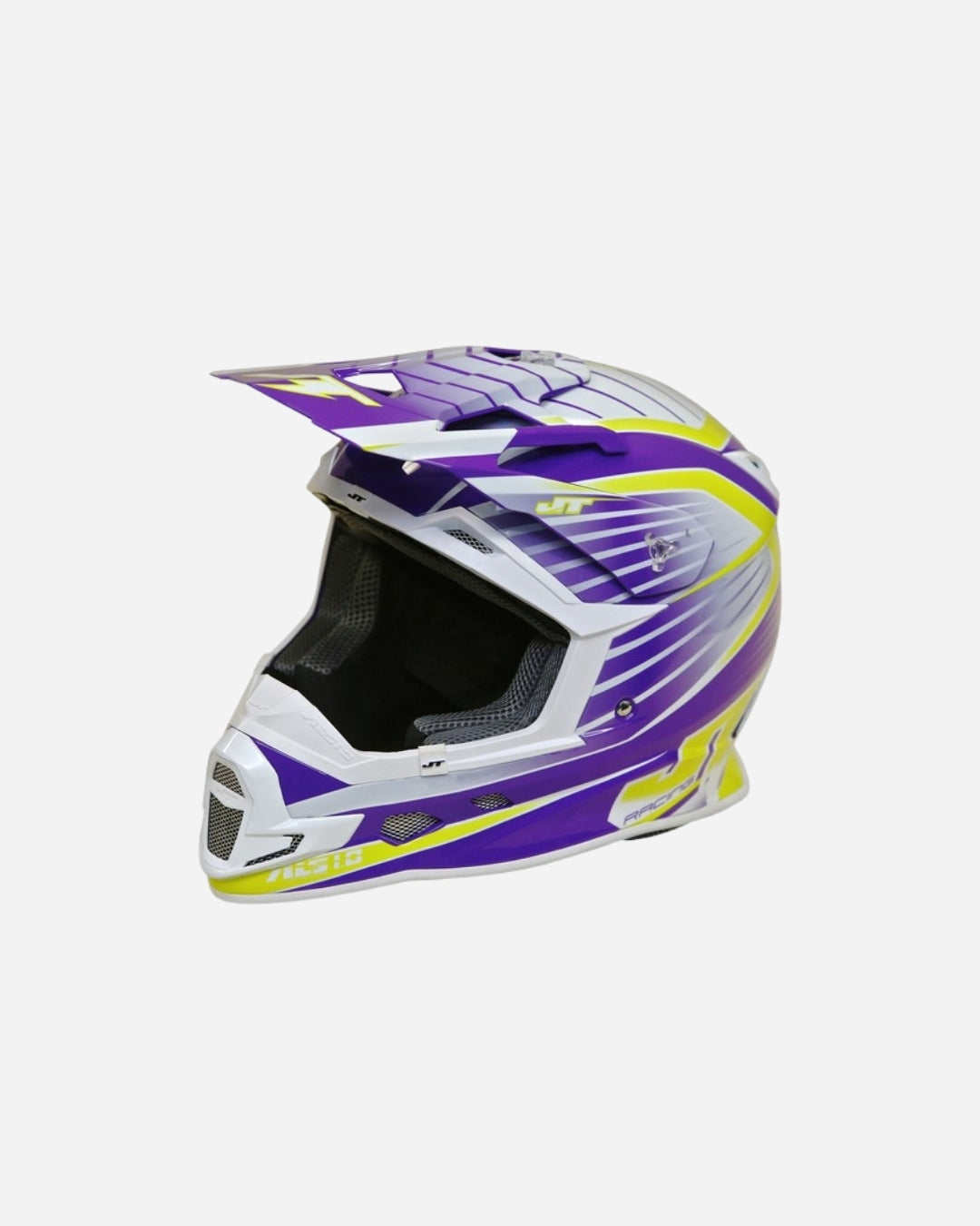 Casque JT Racing ALS 1.0 - Violet/Jaune
