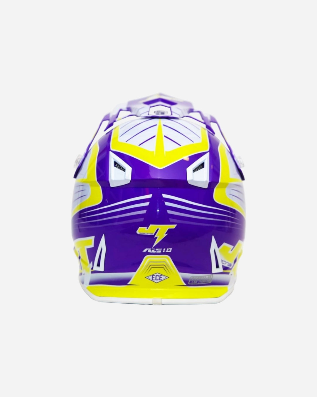 Casque JT Racing ALS 1.0 - Violet/Jaune