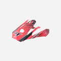 Visière JT Racing ALS 1.0 - Rouge/Blanc/Noir