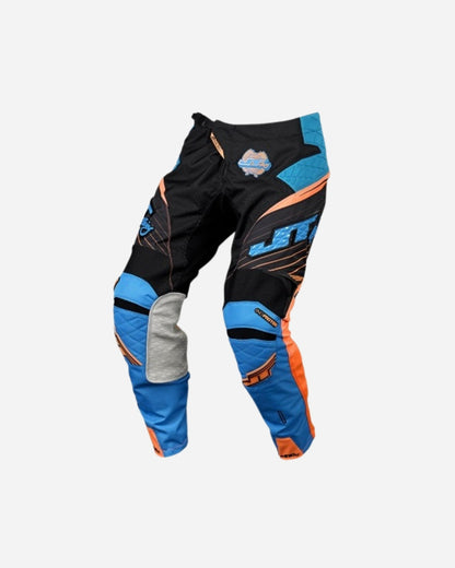 Pantalon JT Racing Subf Protek - Noir/Cyan/Orange