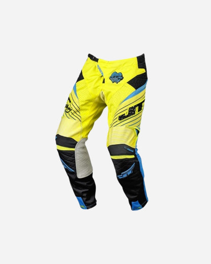 Pantalon JT Racing Subf Protek - Jaune/Noir/Cyan