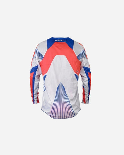 Maillot JT Racing Subf Protek - Blanc/Rouge/Bleu